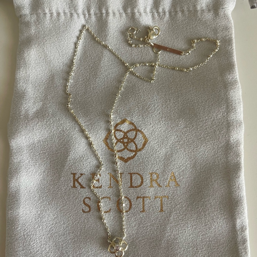 Kendra Scott Rue Pendant Gold Necklace